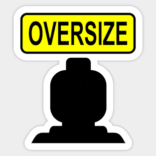 Oversize Minifig Sticker